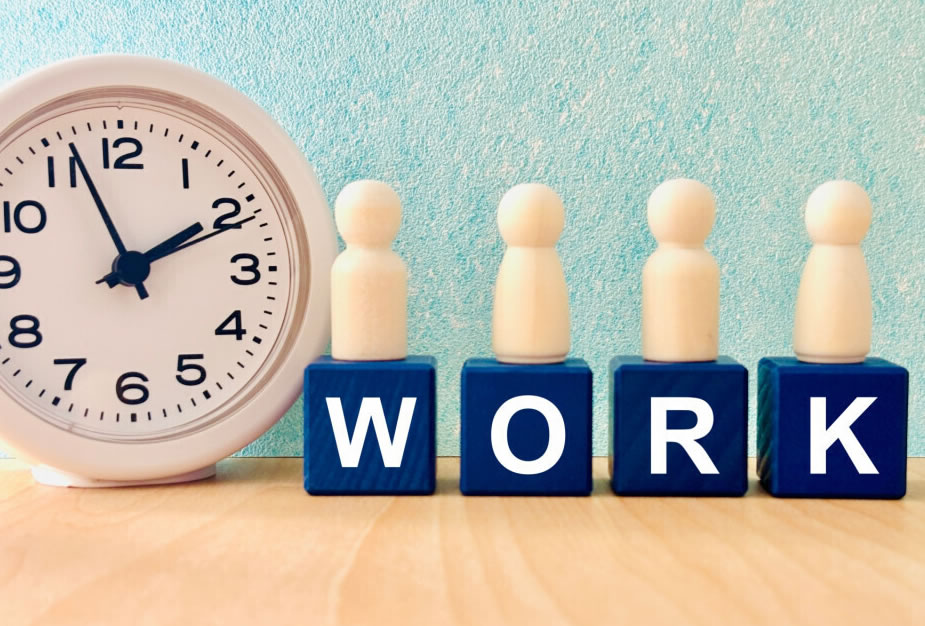 早めに終わる日も。残業少なめ